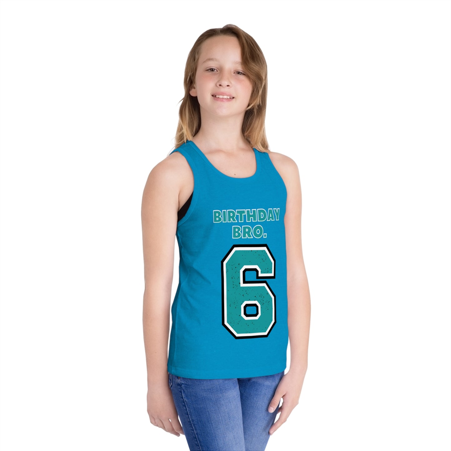 Six Birthday Tank- Custom