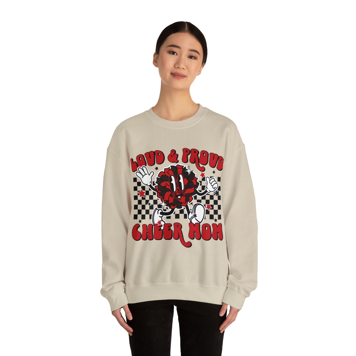 Loud & Proud Cheer Mom Sweater