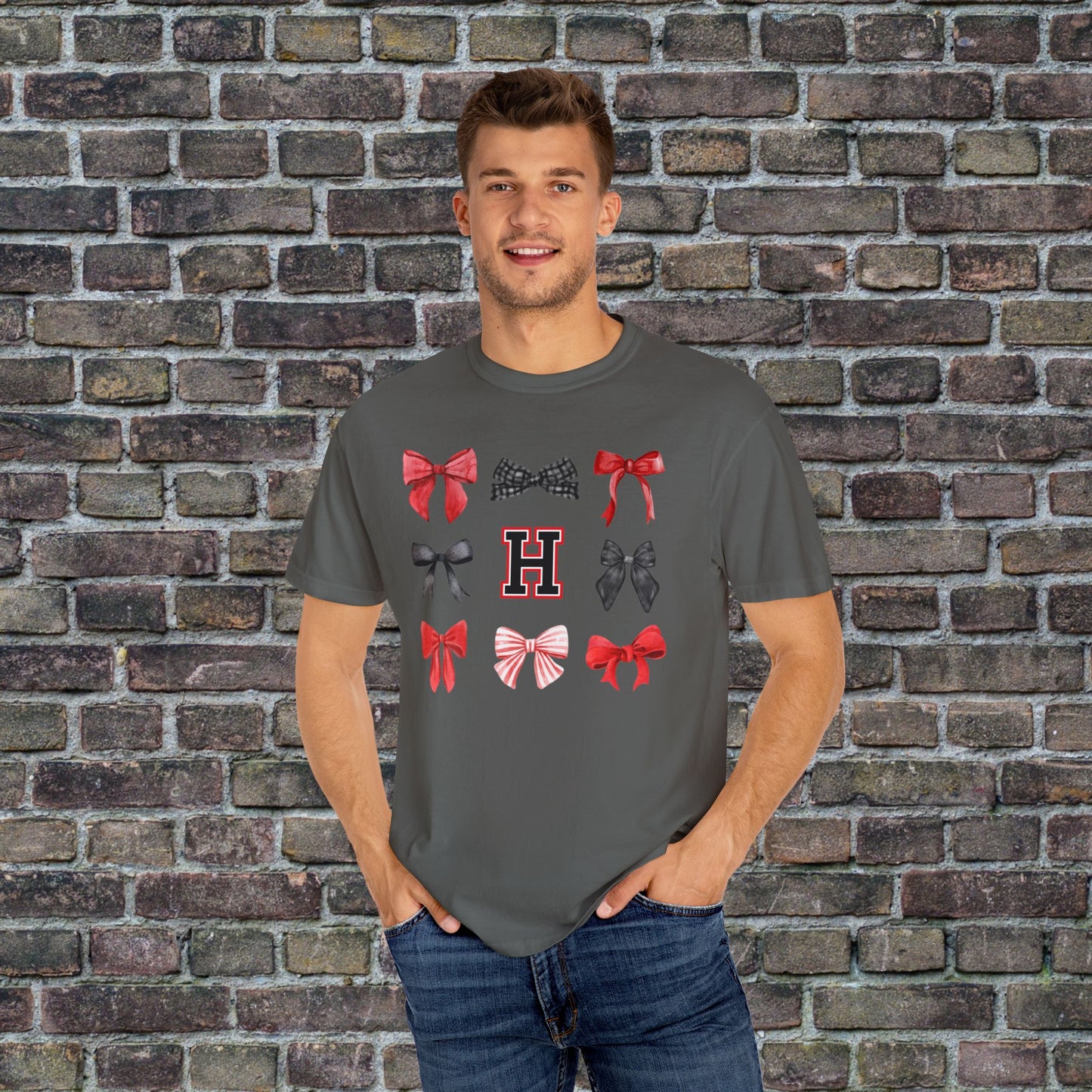 Heath Bow Comfort Colors T