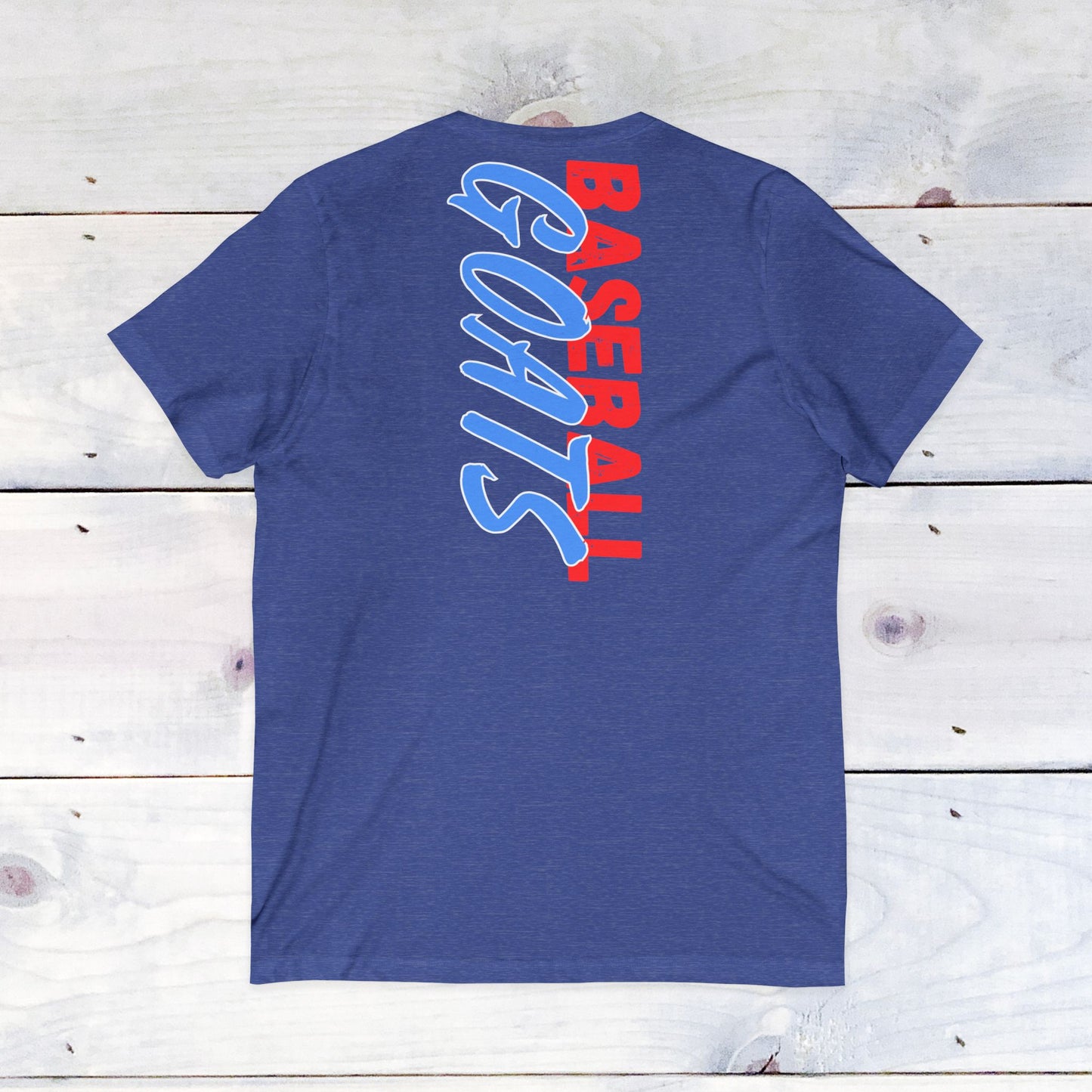 Goats Baseball Unisex V-Neck Tee