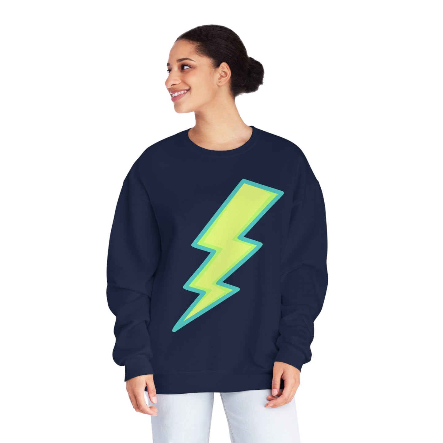 The Bolt Sweater - Unisex NuBlend® Crewneck Sweatshirt