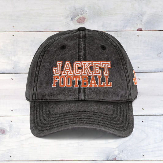 Vintage Embroidered Cap - Jacket Football Custom