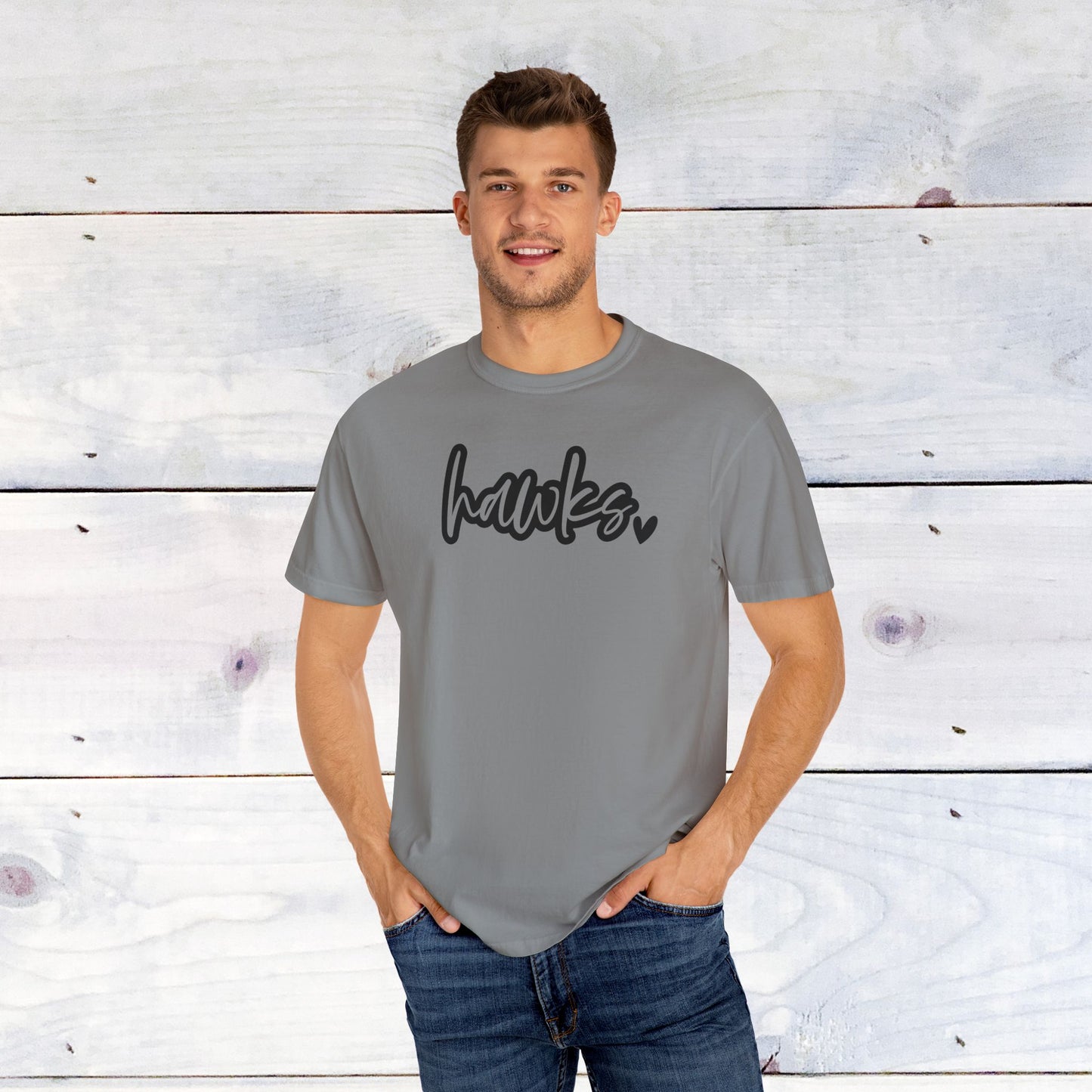 Hawks Love Comfort Colors Unisex Shirt