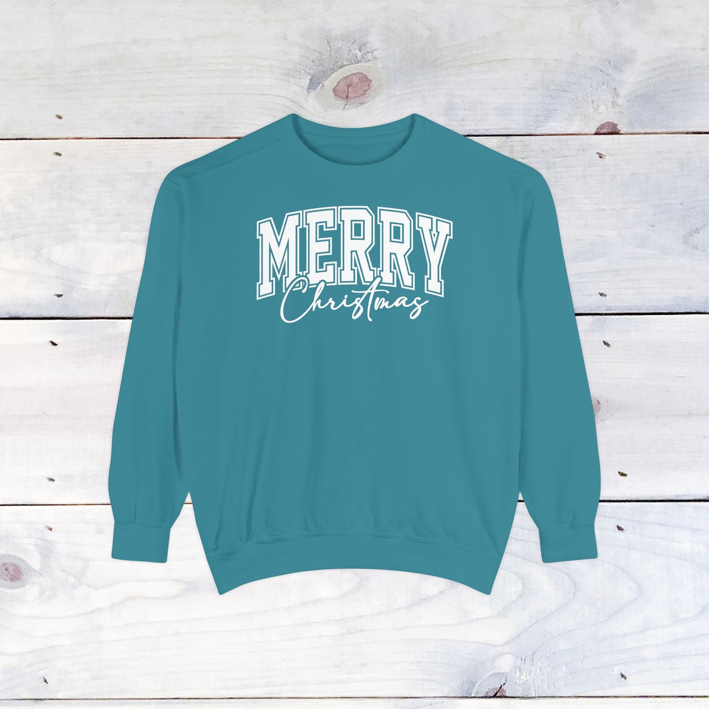 Merry Christmas Comfort Colors Sweater