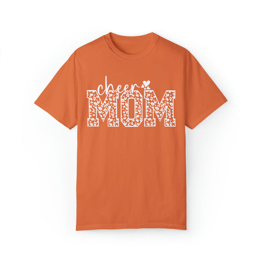 Cheetah Cheer Mom - Comfort Colors T