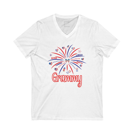 Grammy Unisex V-Neck Tee