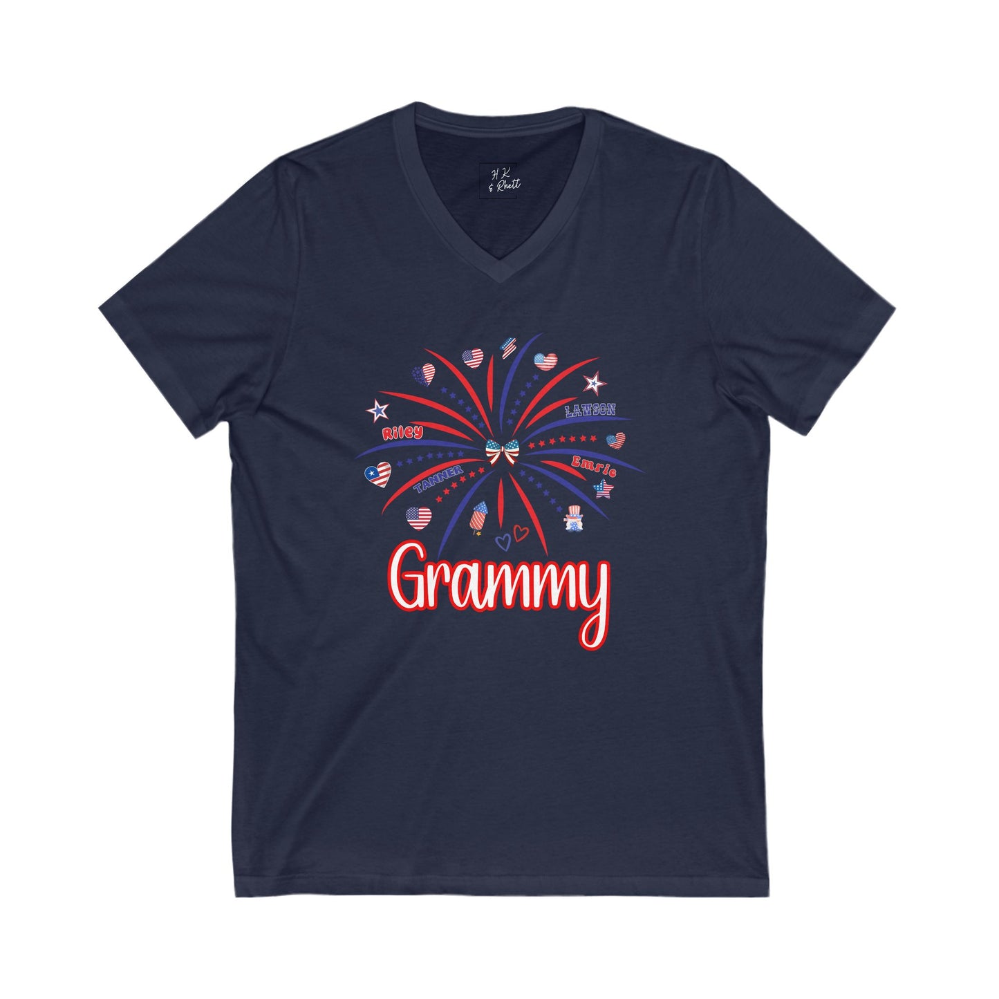 Grammy Unisex V-Neck Tee