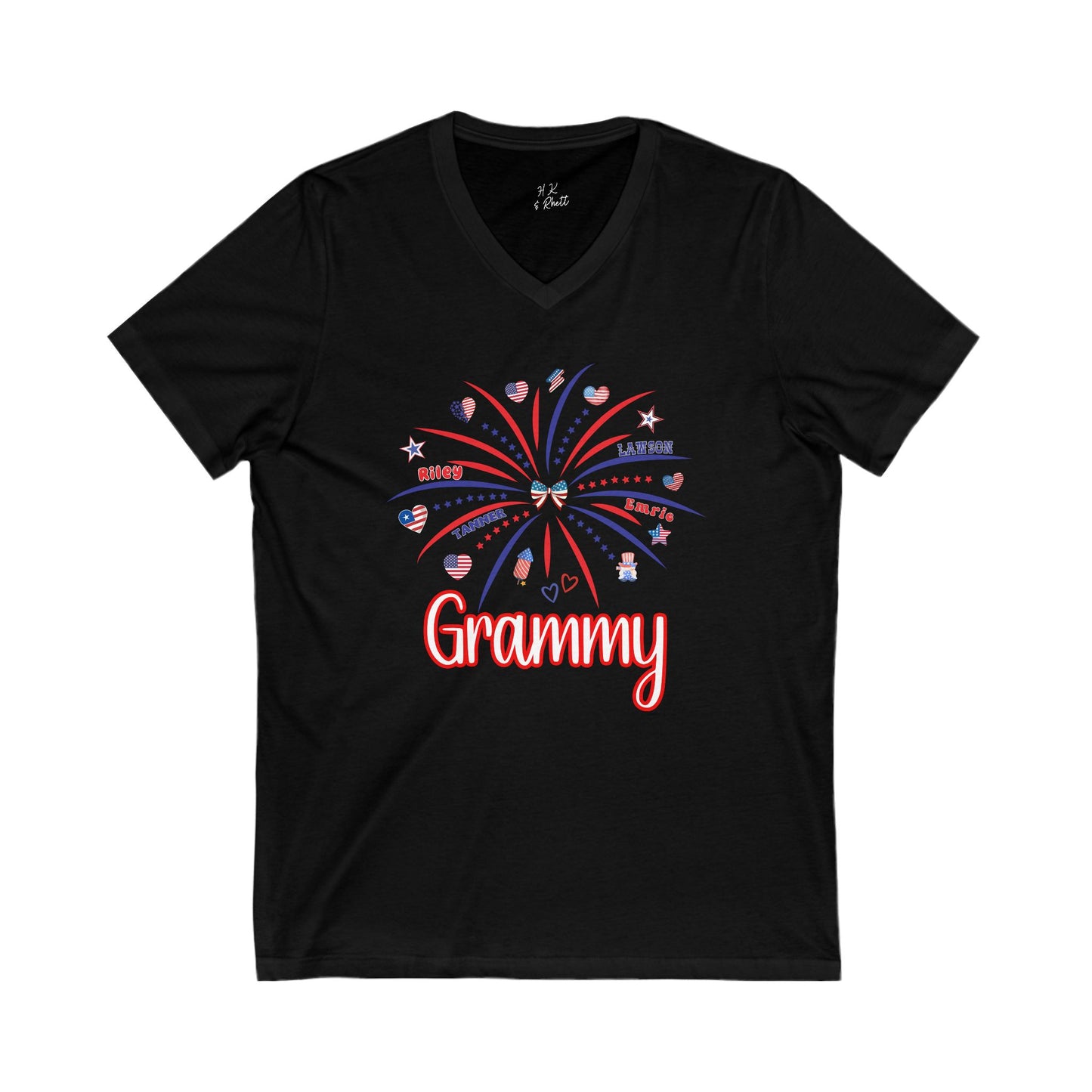 Grammy Unisex V-Neck Tee