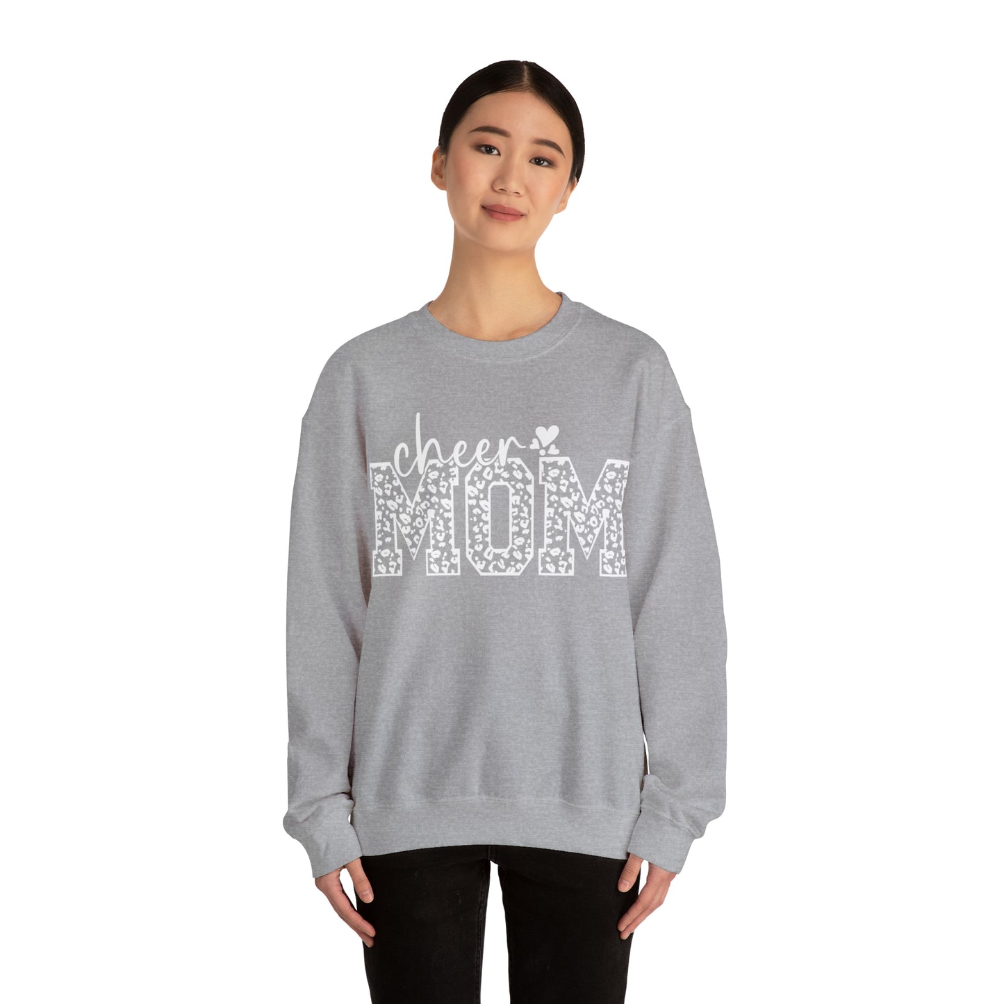 Cheetah Cheer Mom Sweater