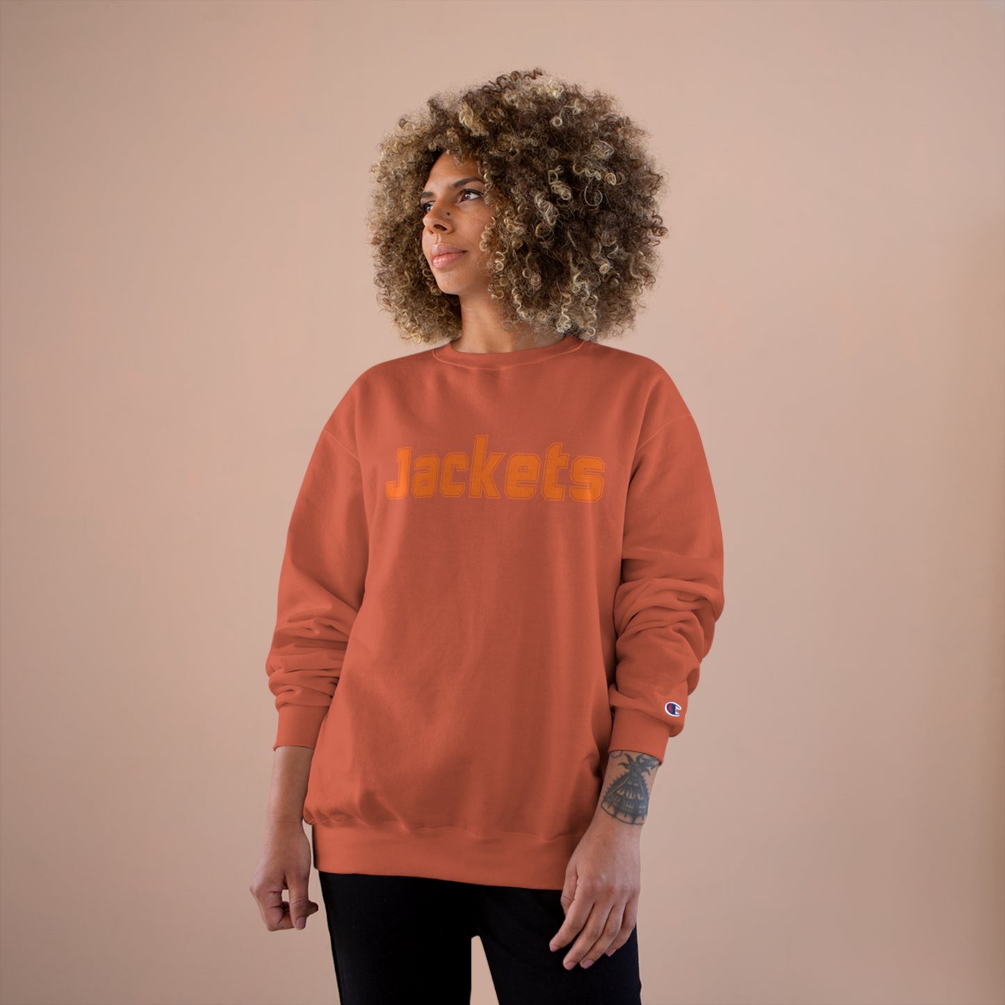 Jackets Orange Varsity Champion Sweatshirt