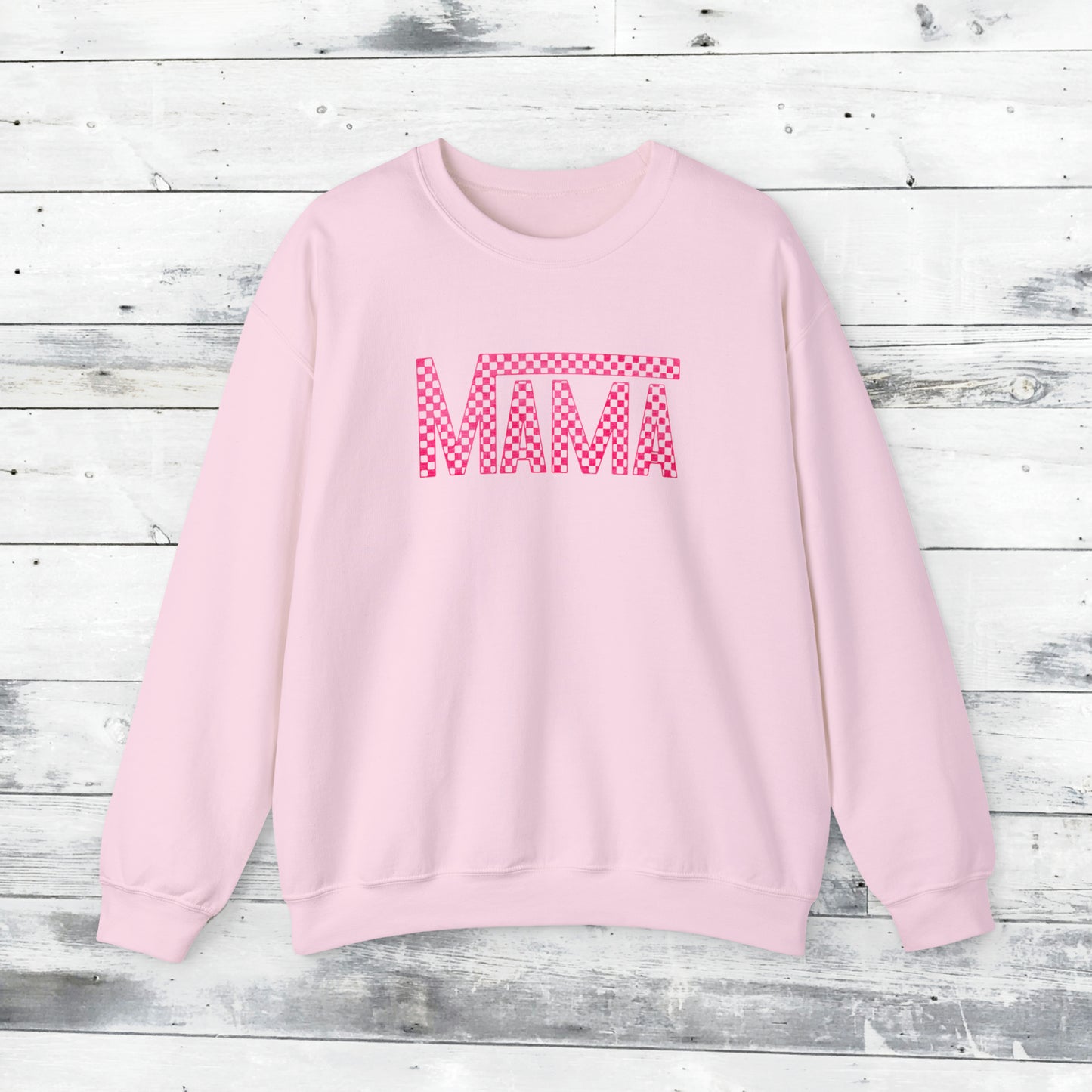 Pink Mama Checkered Sweater