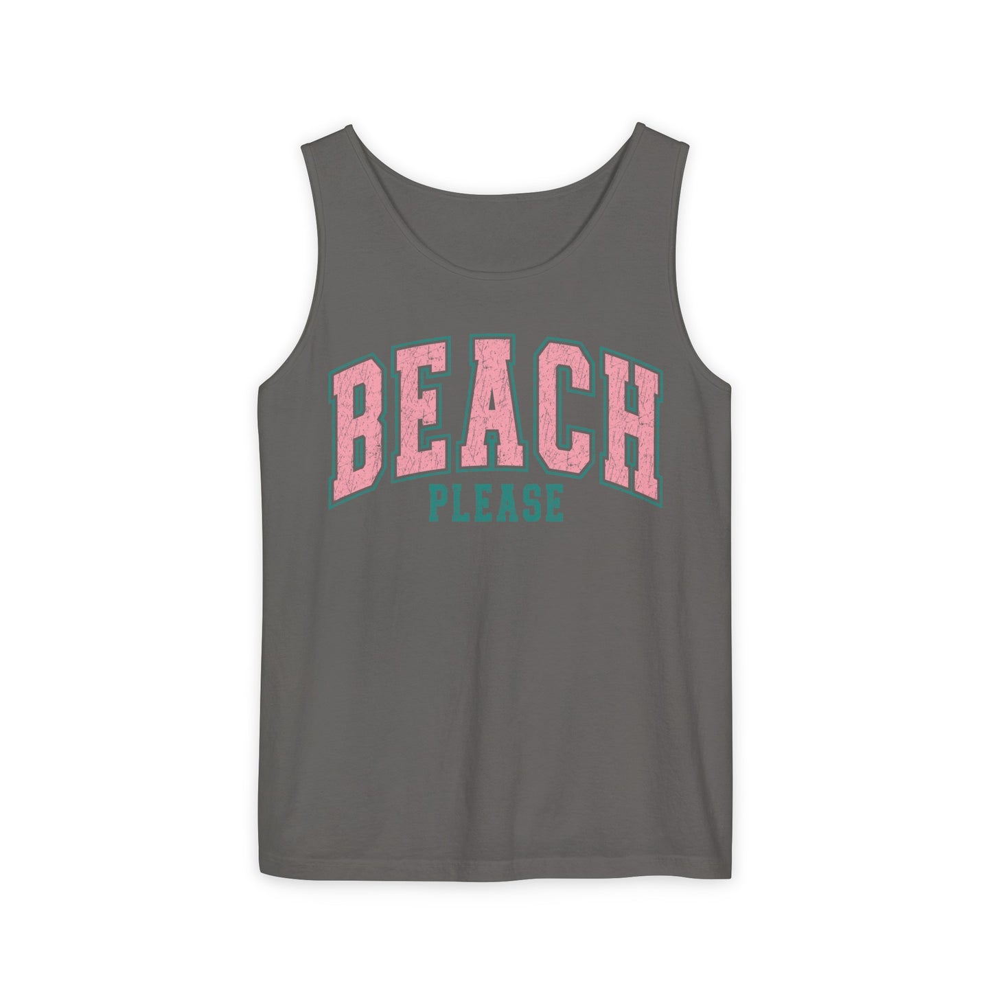 Beach Please Tank - Comfort Colors