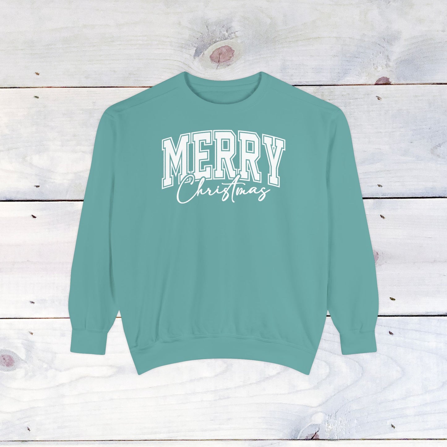 Merry Christmas Comfort Colors Sweater