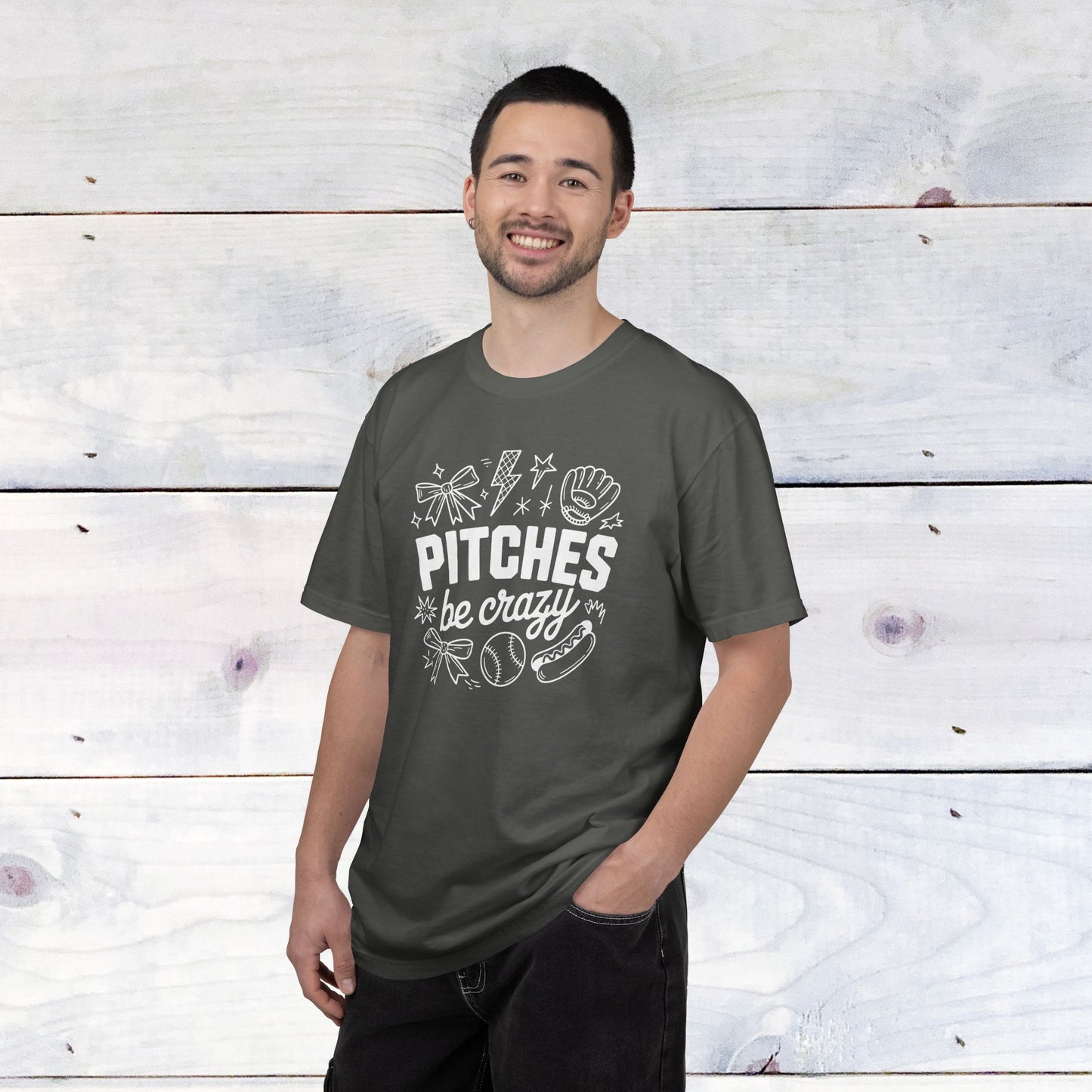 Pitches be Crazy Comfort Colors Unisex Shirt