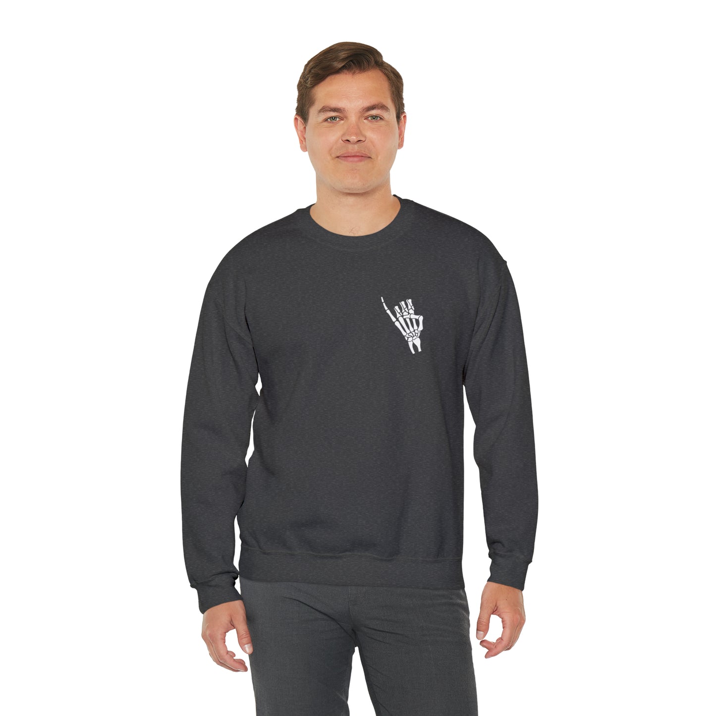 Skelly Stingers Up and Rockwall Back Sweater