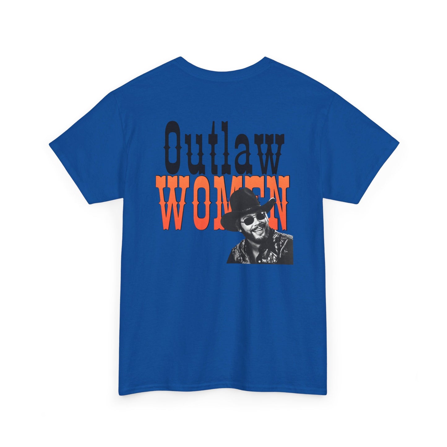 Hank Outlaw Women Unisex Cotton Tee