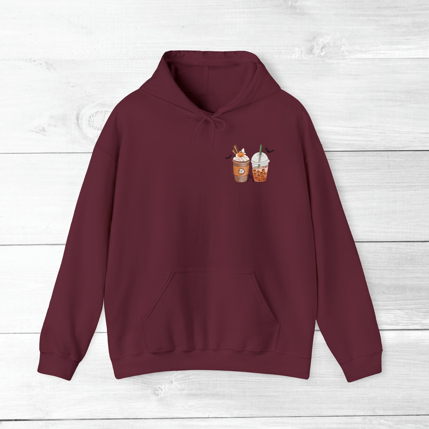 Halloween Coffee Hoodie - Hocus Pocus I need Coffee to Focus Back