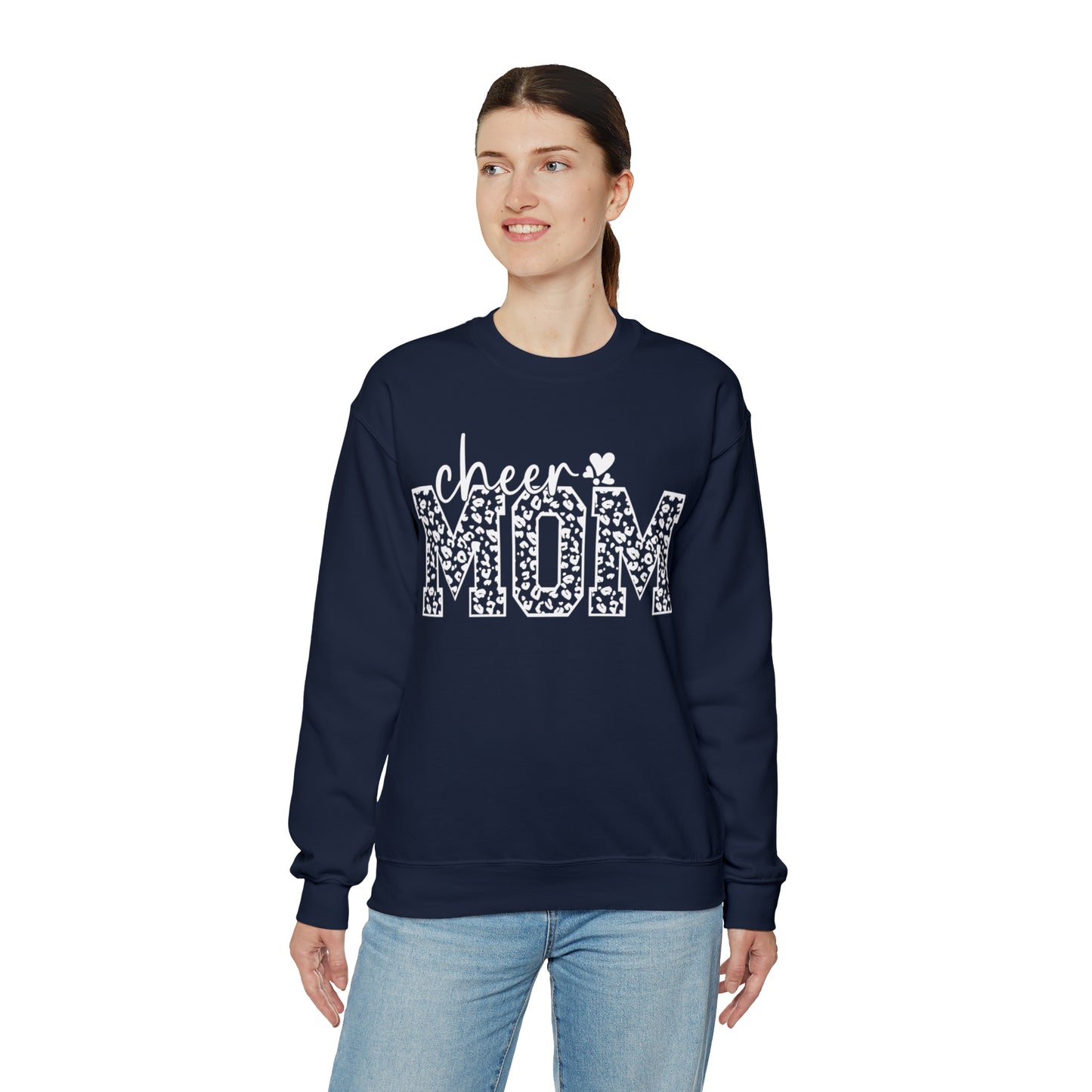 Cheetah Cheer Mom Sweater