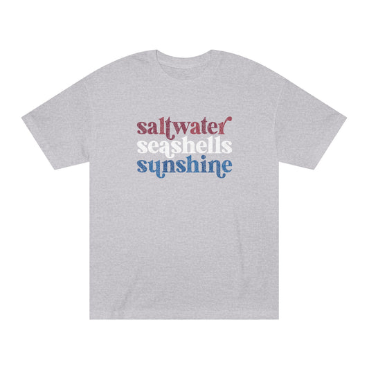 Saltwater, Seashells, Sunshine RWB T-Shirt