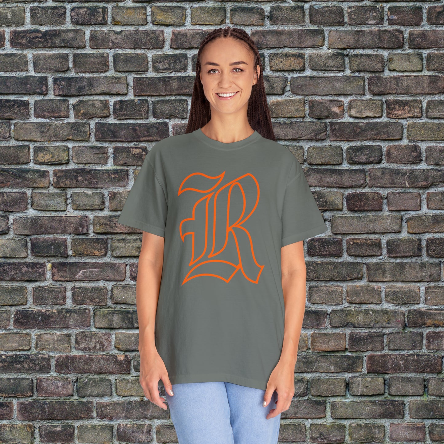 The Original Rockwall R Outline - Comfort Colors T