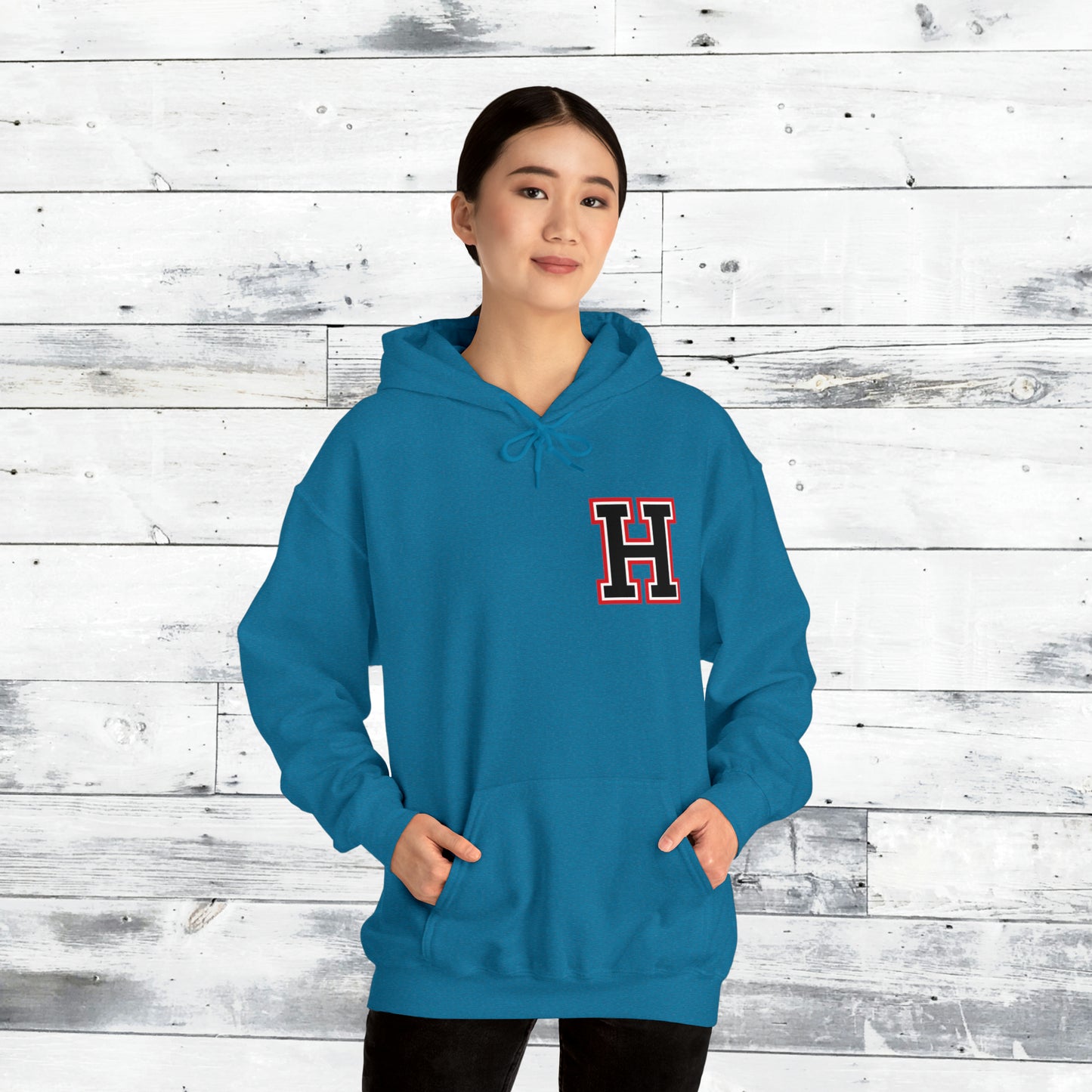 Heath Hawks - Southside Strong back Hoodie