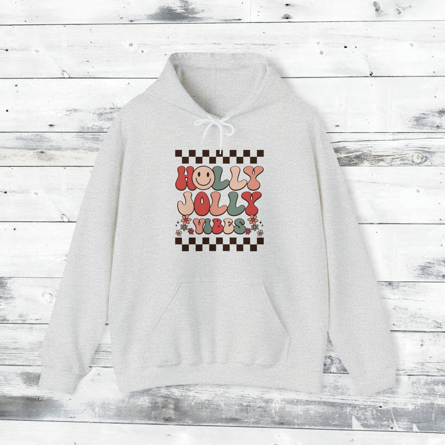 Holly Jolly Vibes Hoodie