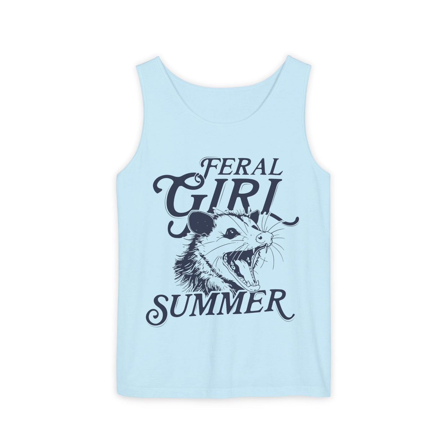 Feral Girl Summer Tank - Comfort Colors