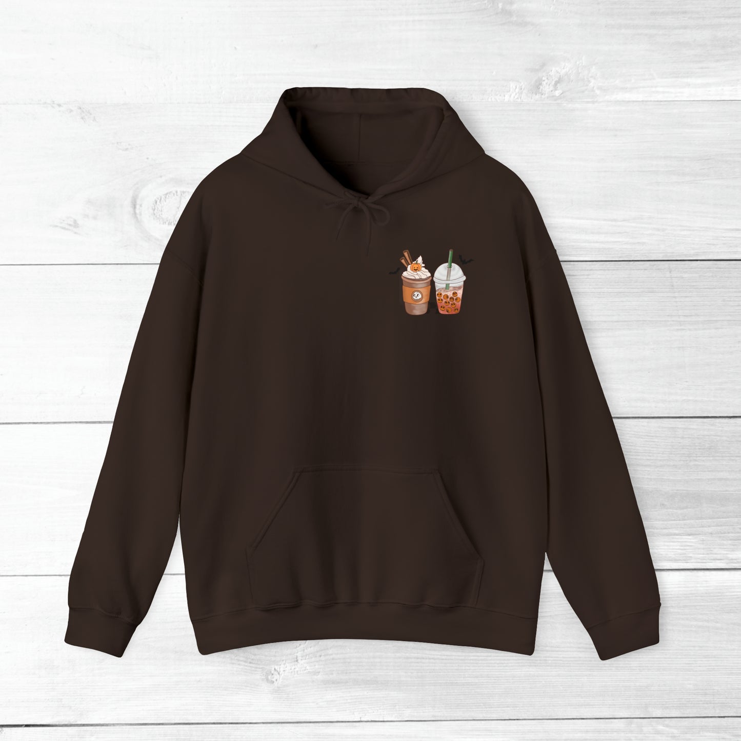 Halloween Coffee Hoodie - Hocus Pocus I need Coffee to Focus Back