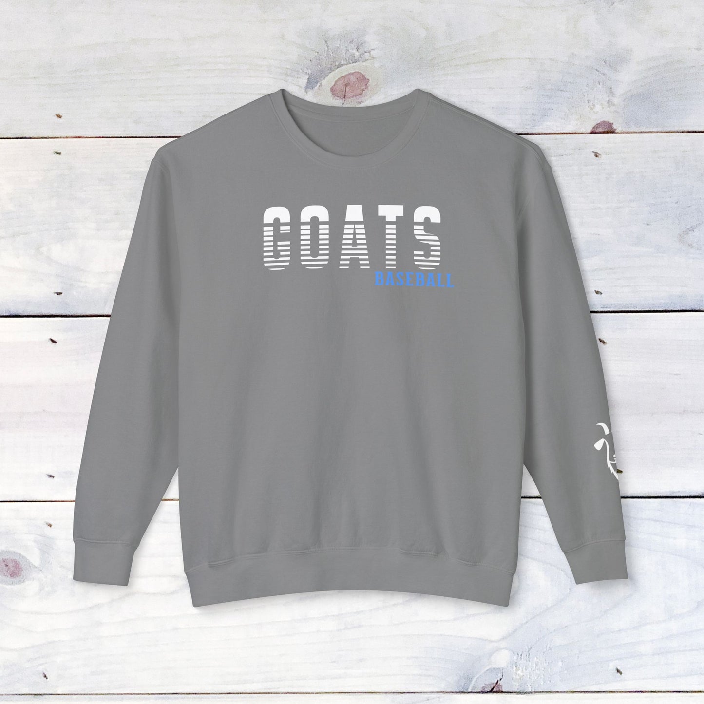 Custom GOATS  Baseball Comfort Colors Sweater