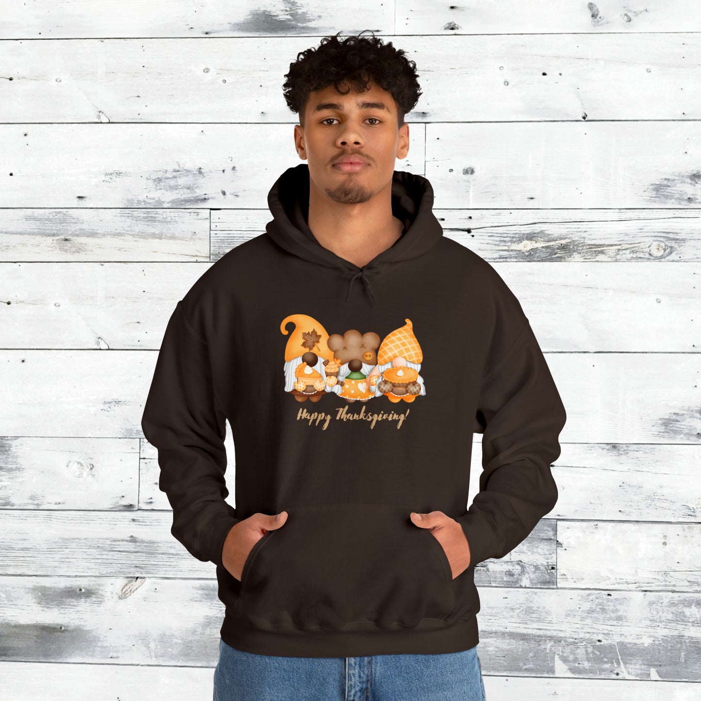 Gnome Happy Thanksgiving Hoodie