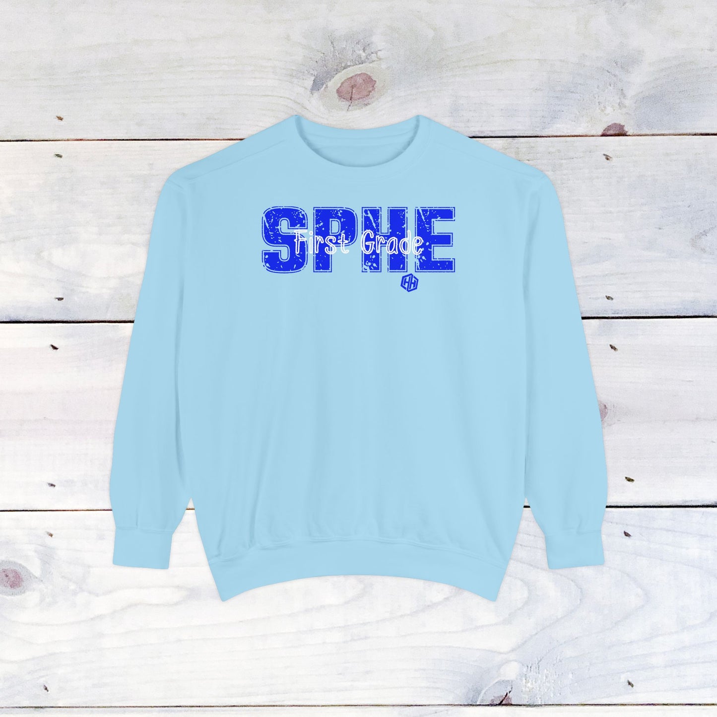 First Grade Hamm Custom Comfort Colors Sweater