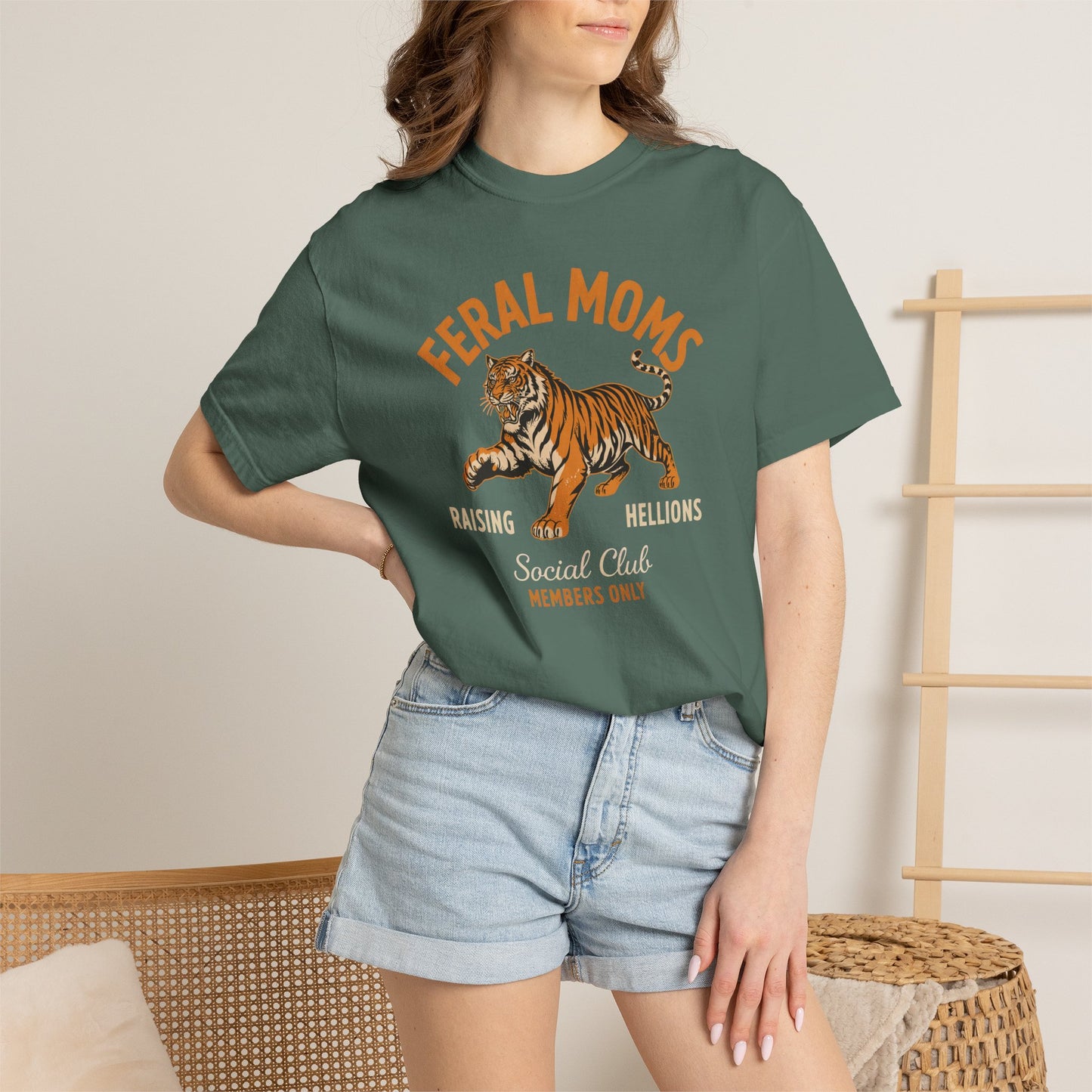 Feral Moms Comfort Colors Unisex Shirt