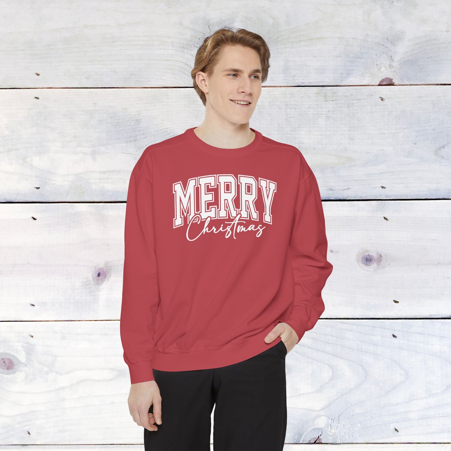 Merry Christmas Comfort Colors Sweater
