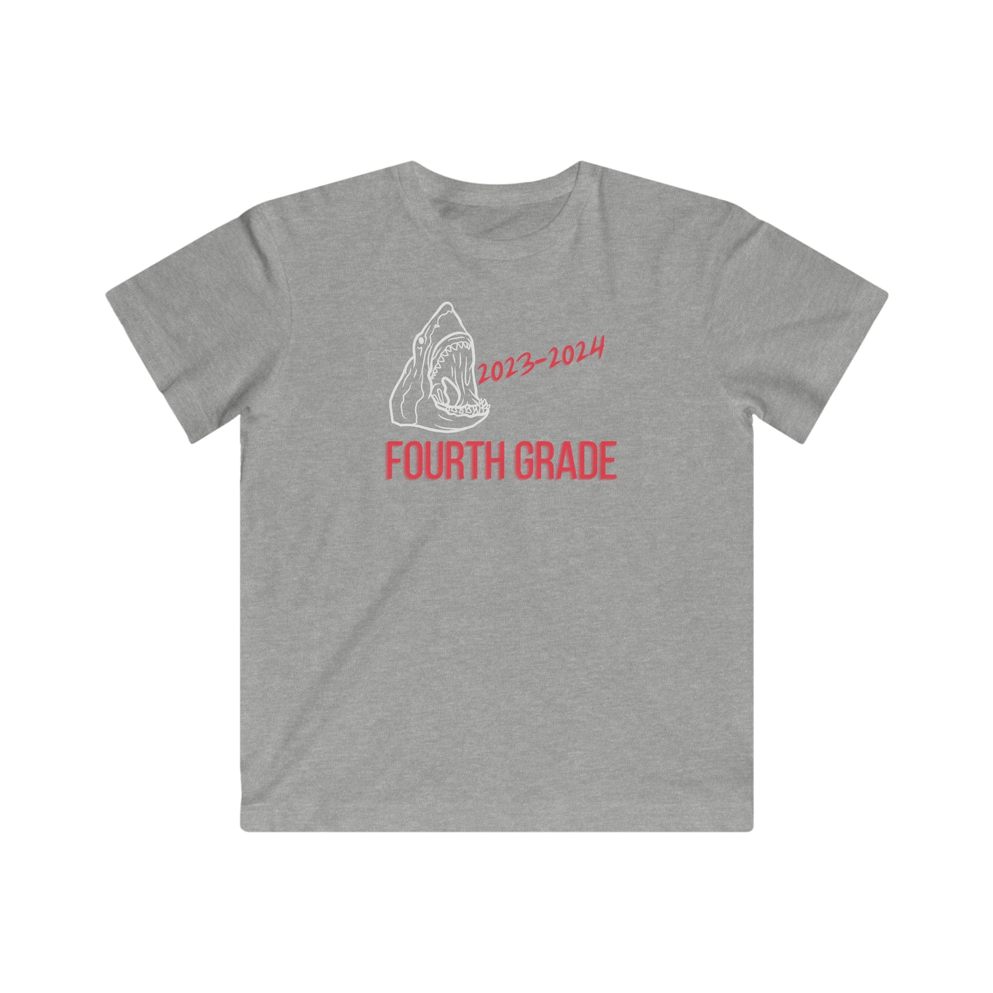Shark, Fourth Grade First Day 23-24 T-Shirt