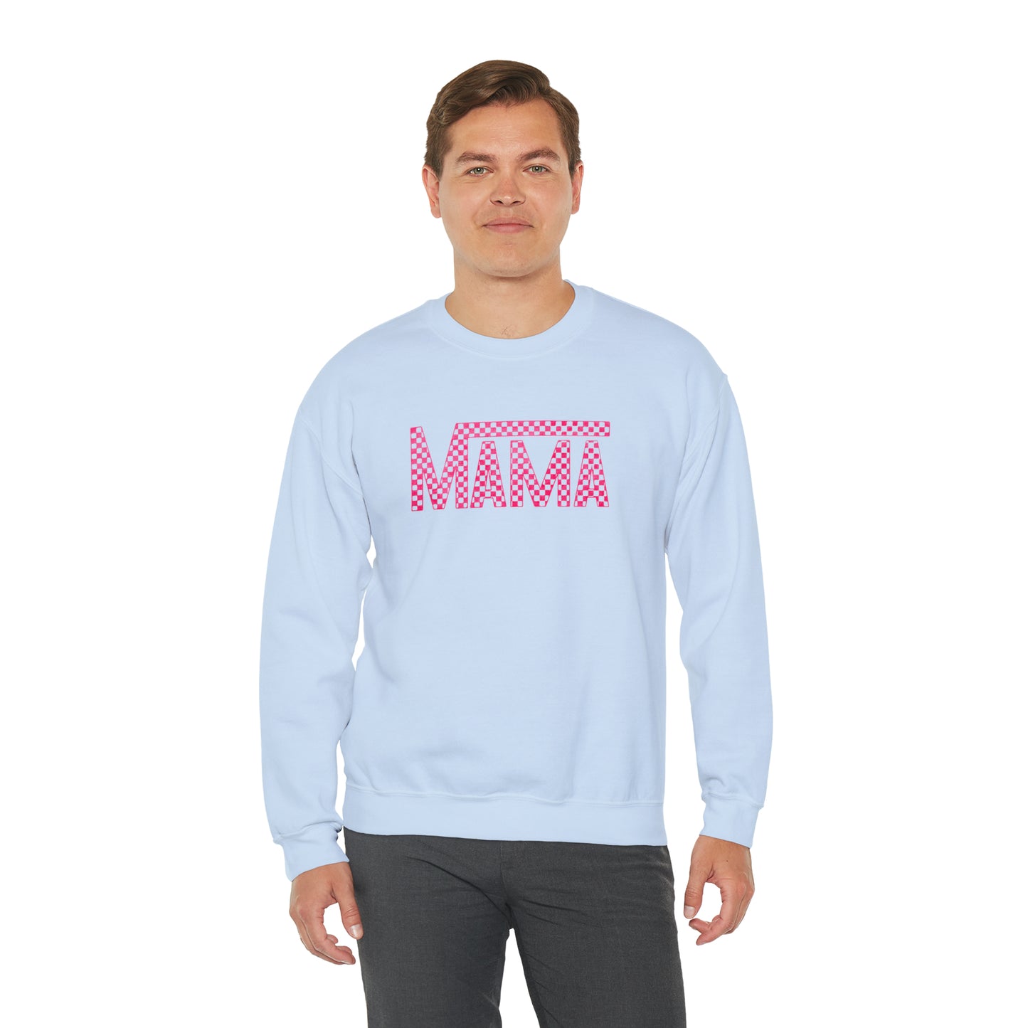 Pink Mama Checkered Sweater