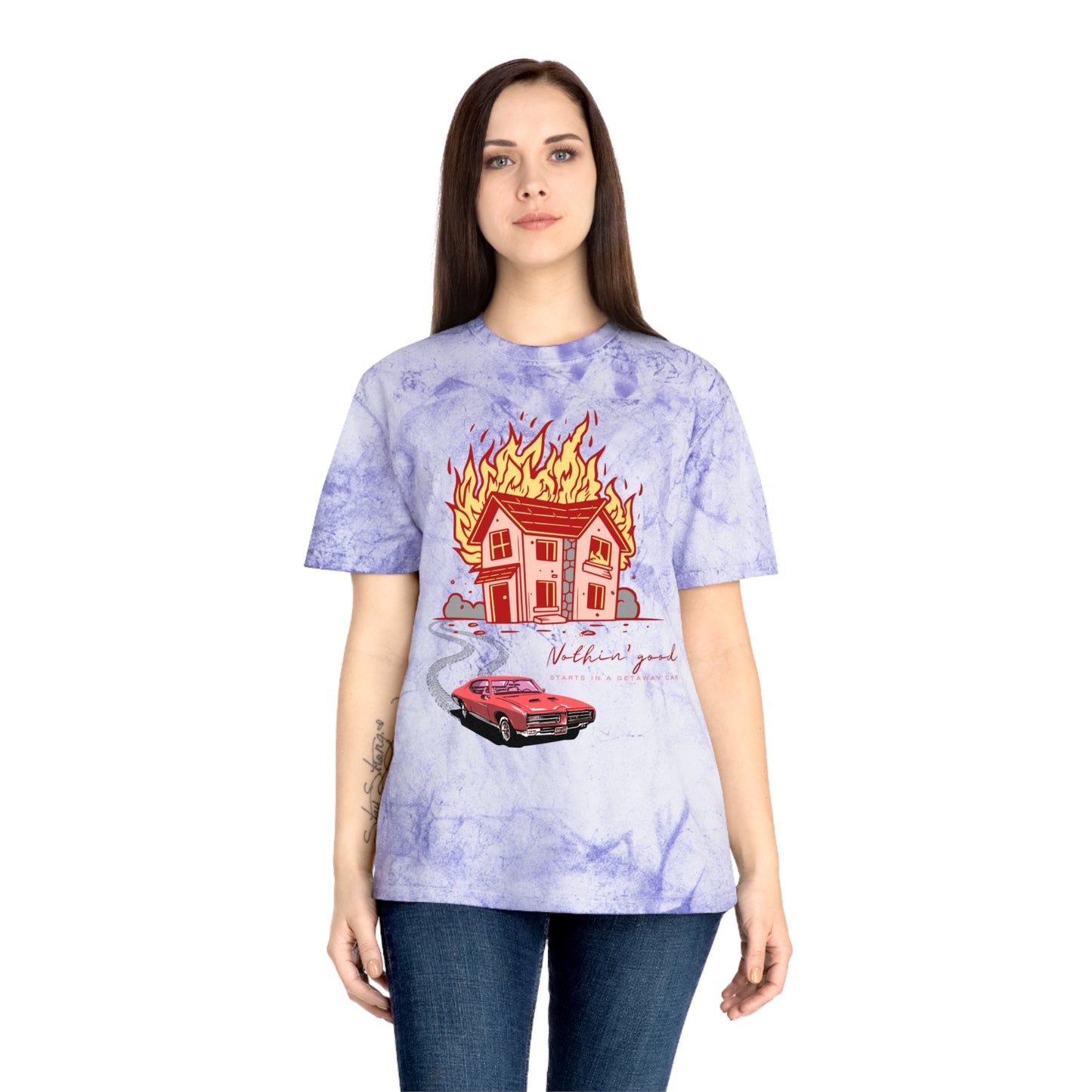 House on Fire, Getaway Car - Comfort Colors Shirt
