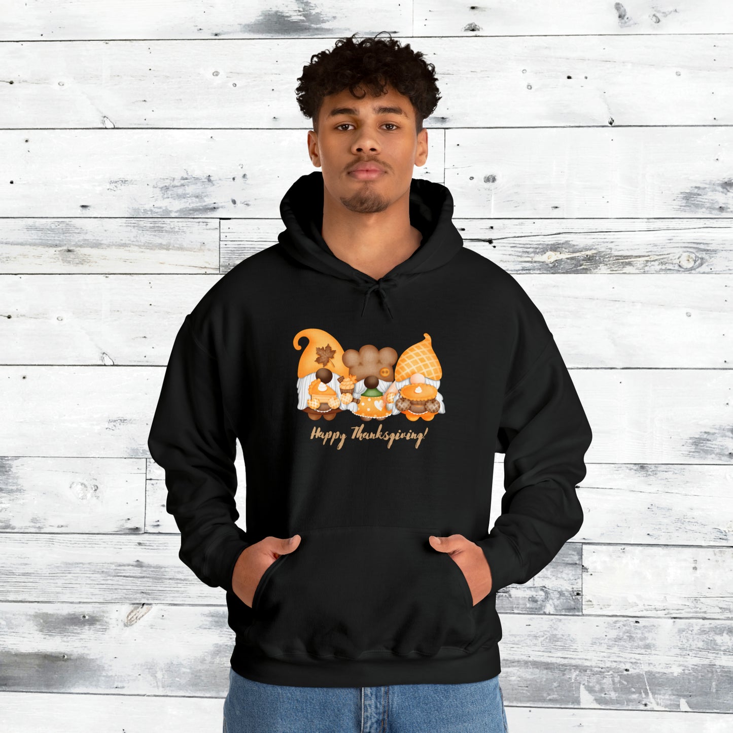 Gnome Happy Thanksgiving Hoodie