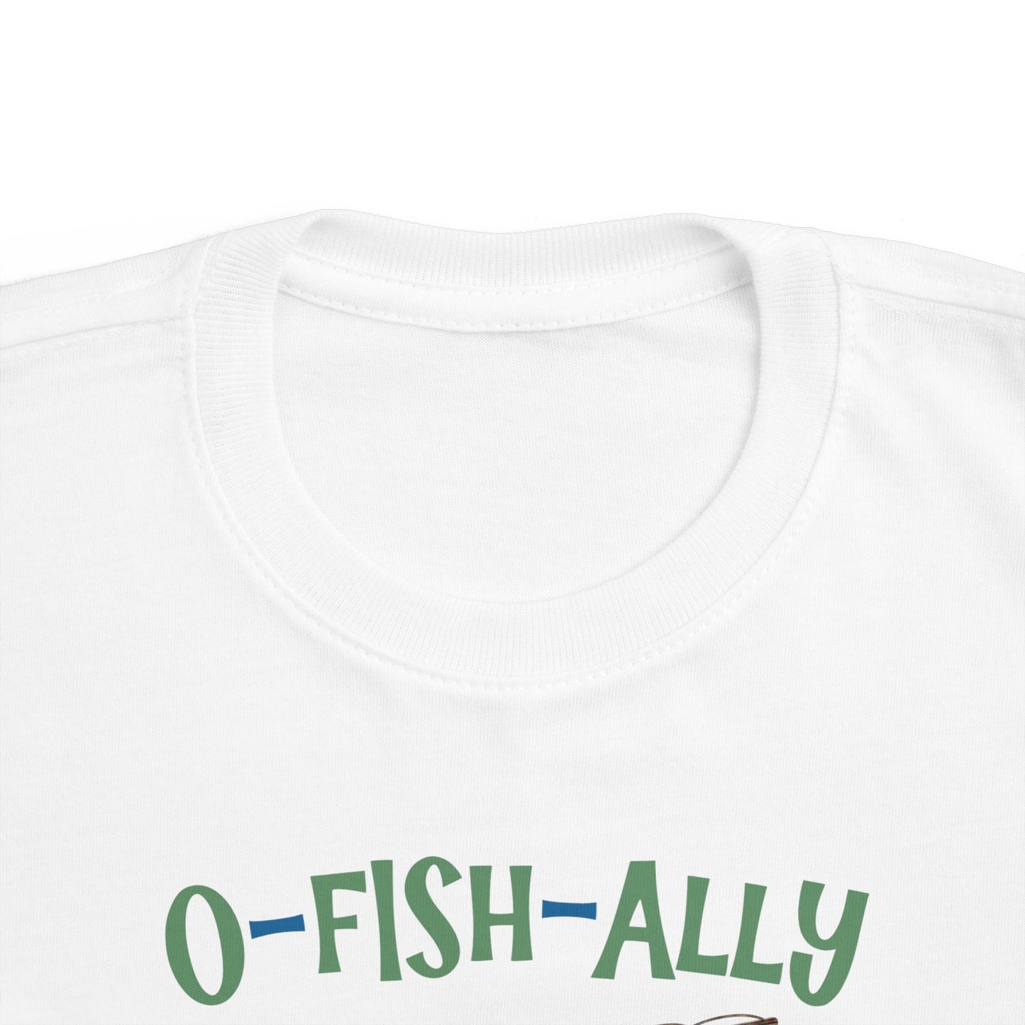 O-Fish-Ally Personalized First Birthday Custom Tanner Jersey T-Shirt