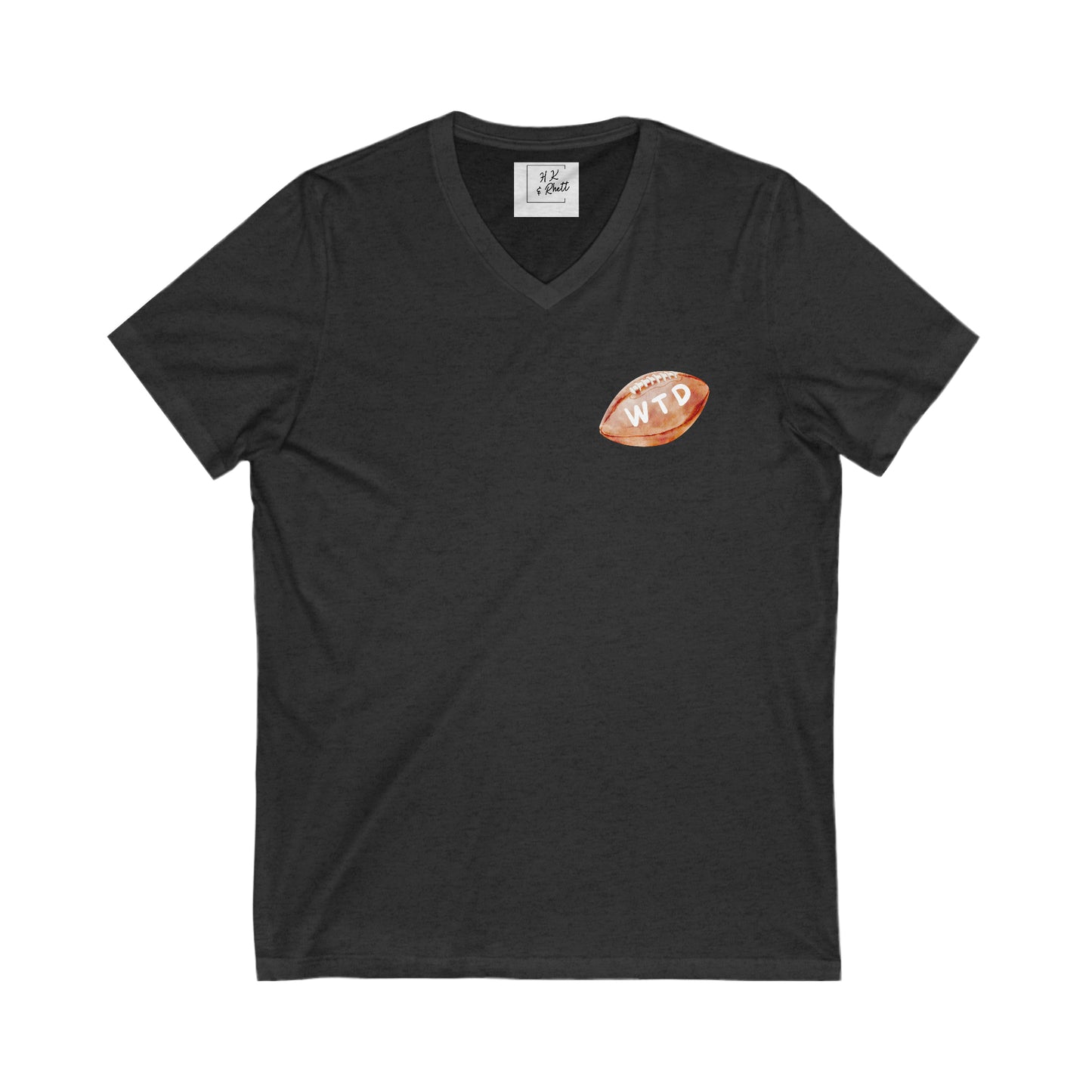 Fun Heath Hawks V Neck Tee