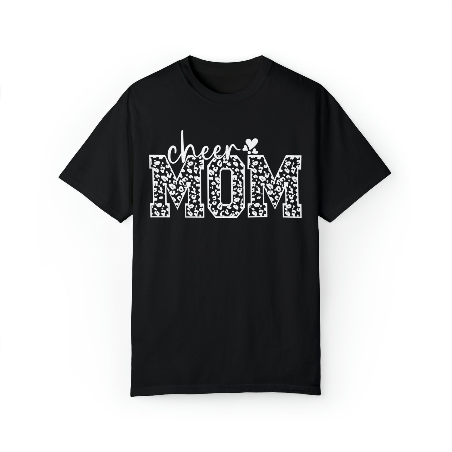 Cheetah Cheer Mom - Comfort Colors T