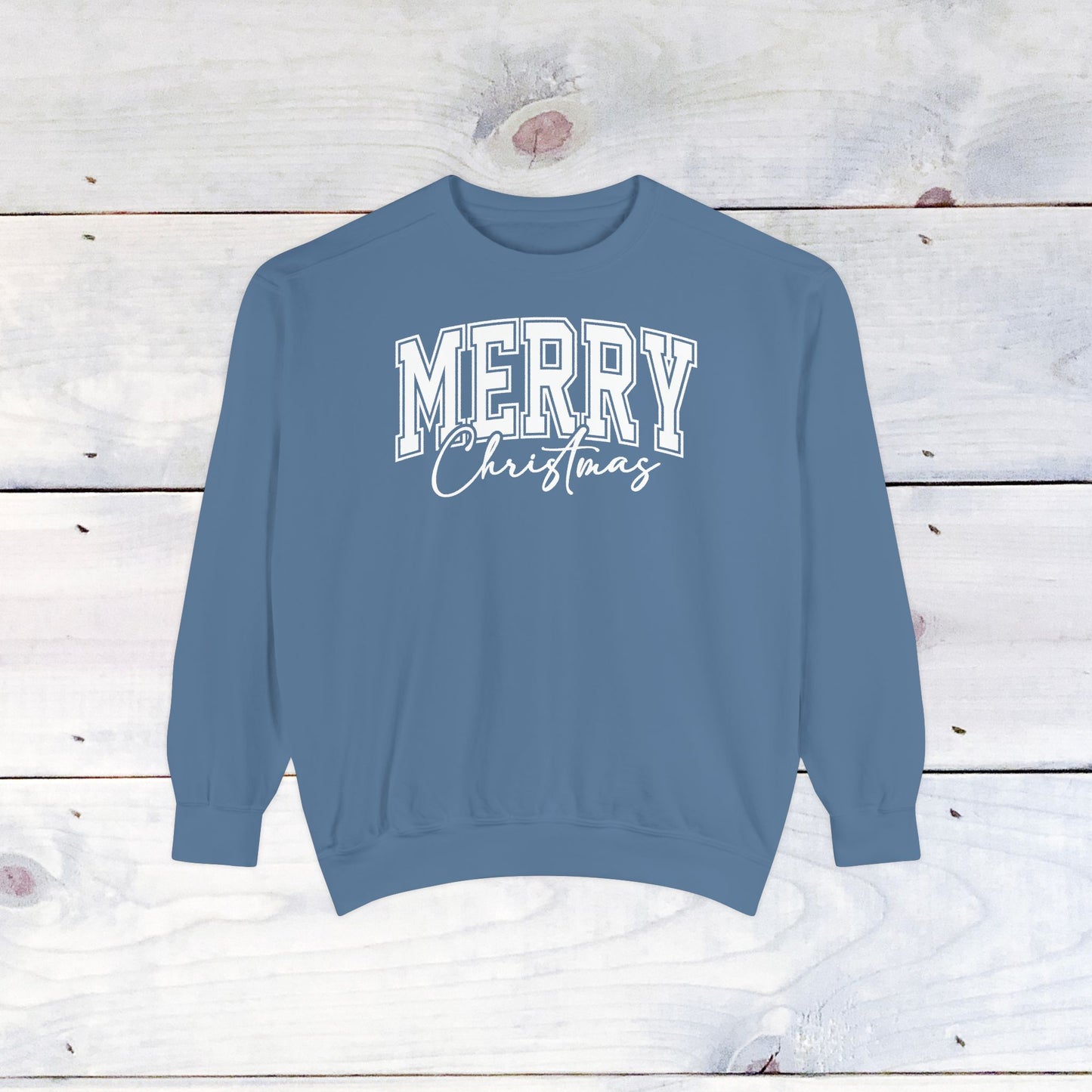 Merry Christmas Comfort Colors Sweater