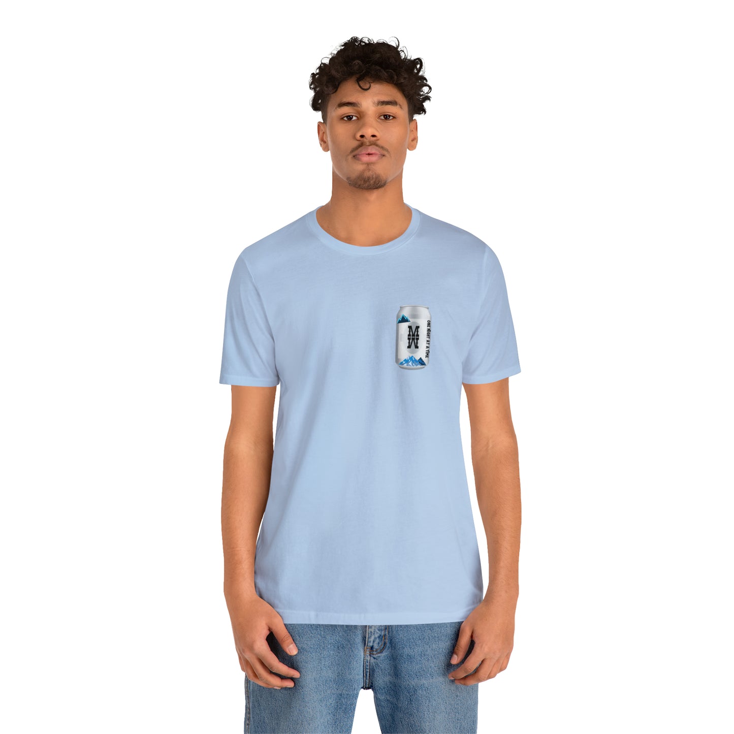 Wallen Tour Shirt - Beer Can Front, Country A$$ Sh*t Back  Unisex T-shirt, White Text