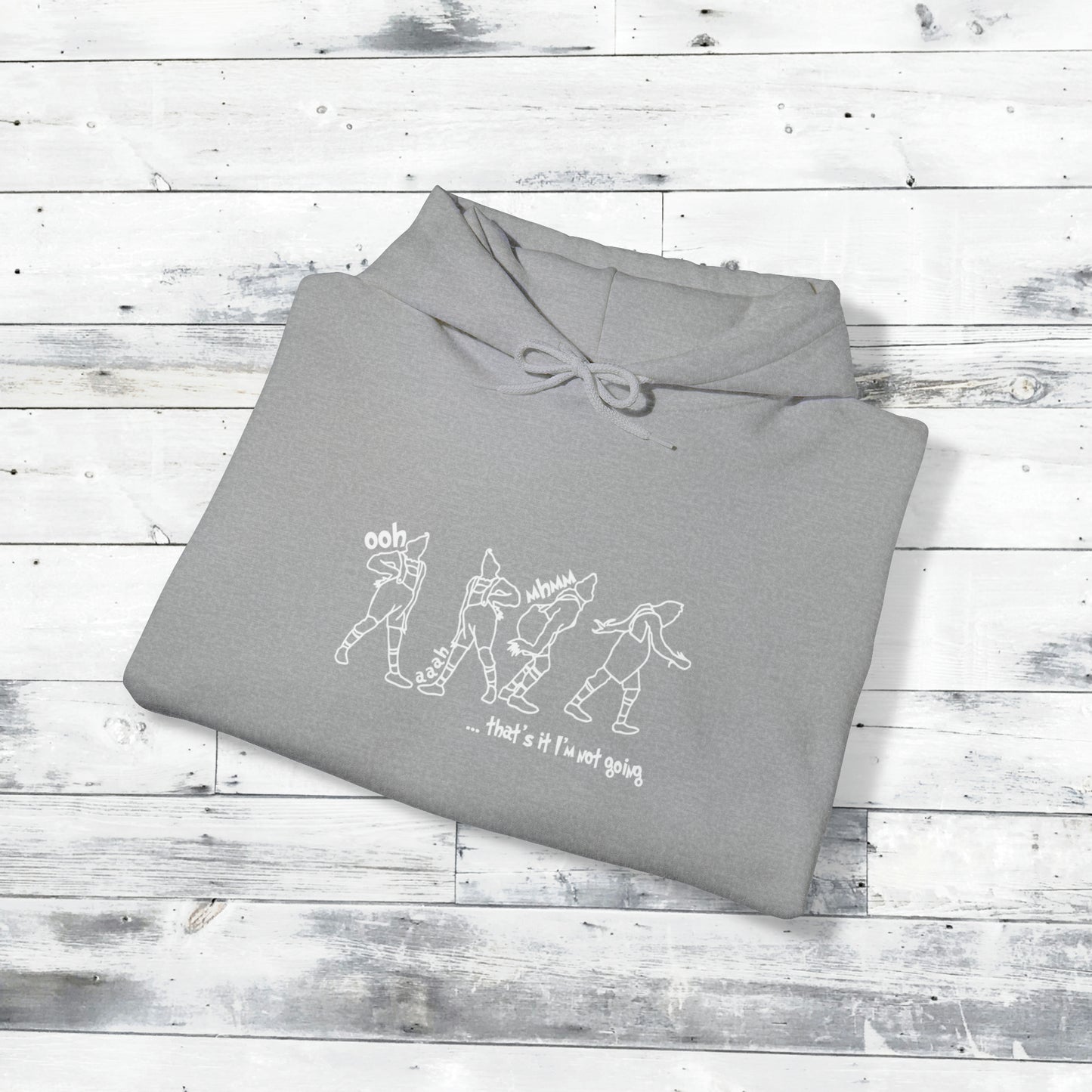 GRINCH HOODIE - LOATHE ENTIRELY QUOTE LEFT CUFF
