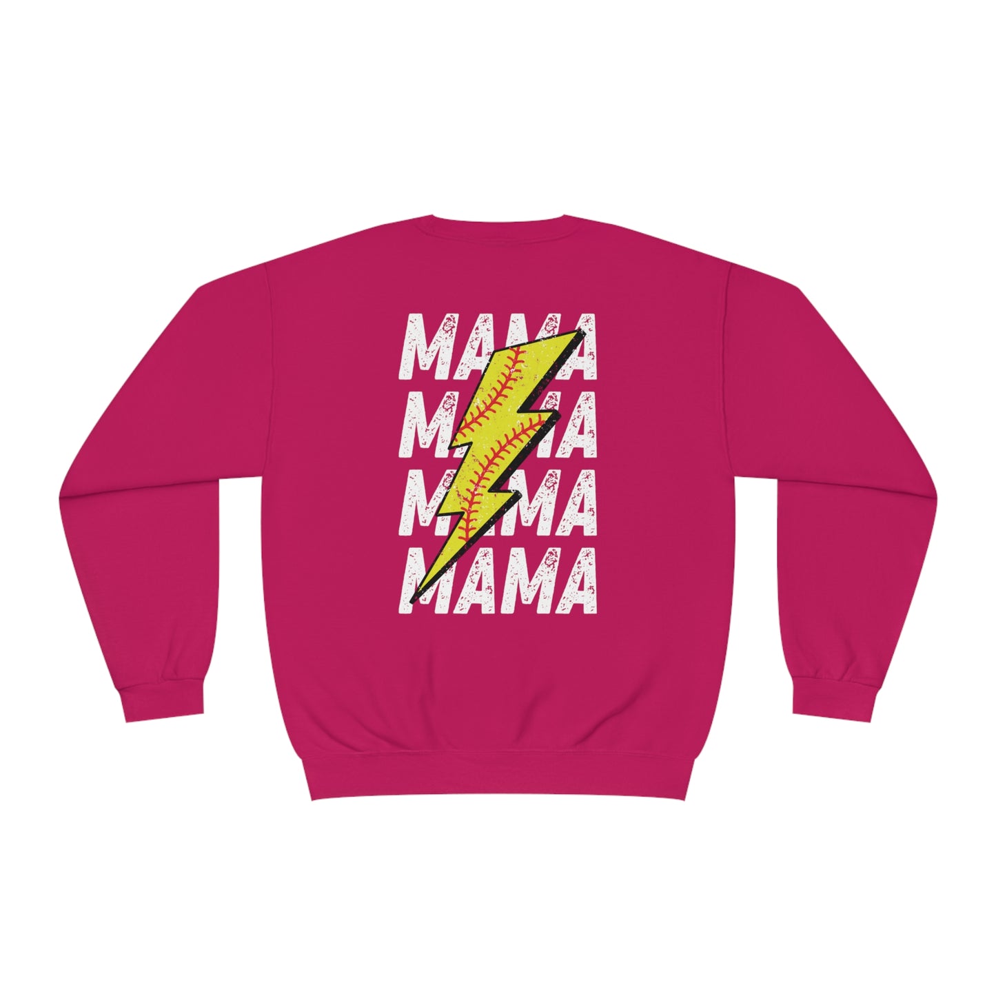 Softball Mama Sweater - White Text
