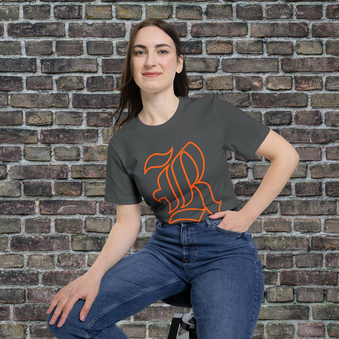 Old School R Shirt - Loose Fit