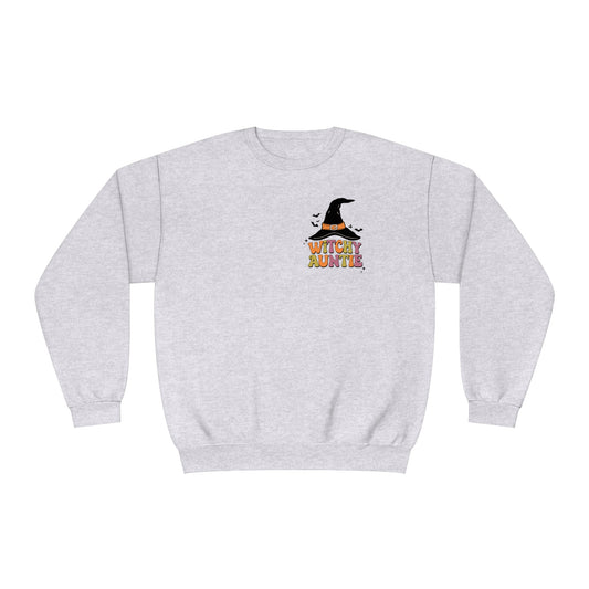 Witchy Auntie -- Unisex NuBlend® Crewneck Sweatshirt
