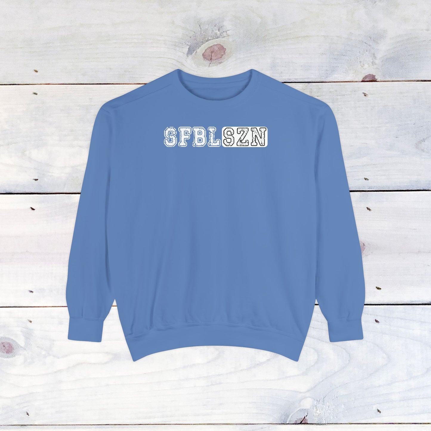 Softball Season Custom Comfort Colors Sweater