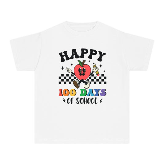 Youth Happy 100 Days Comfort Colors Tee