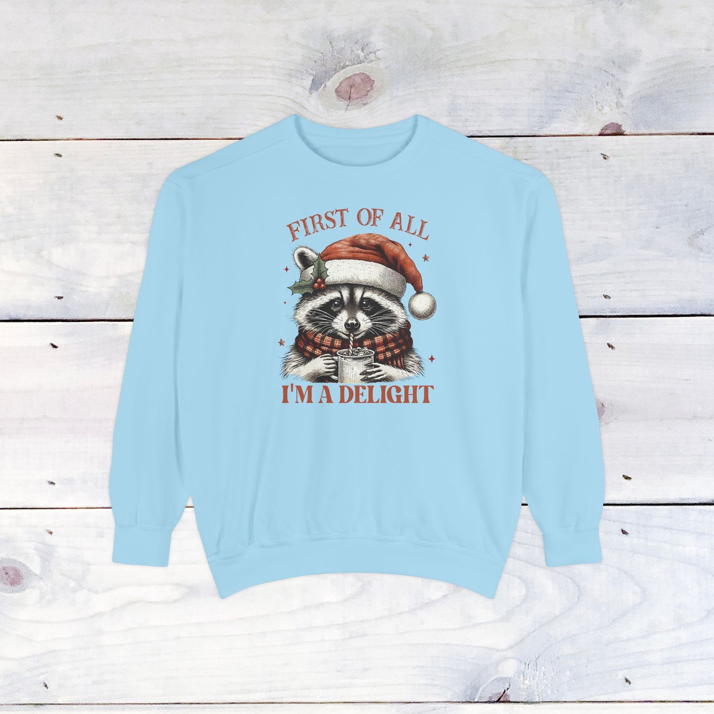 I'm a Delight Comfort Colors Holiday Sweater