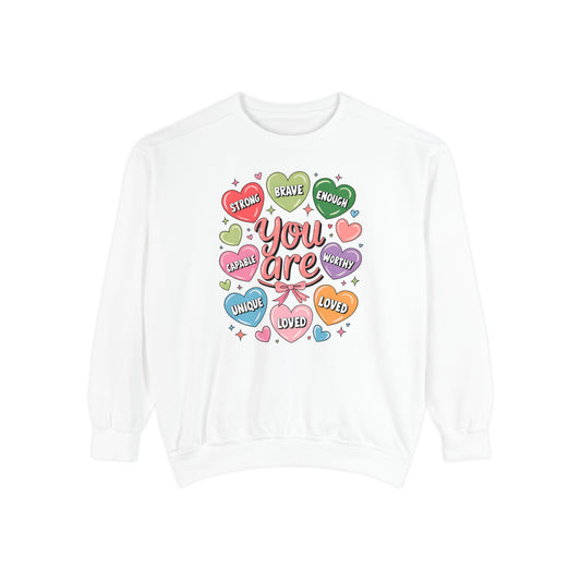 You are Loved Comfort Colors Sweater